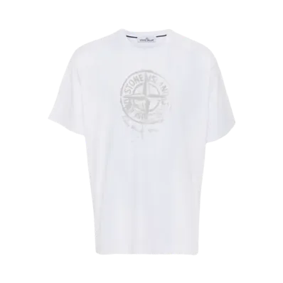 Stone Island 2RC87 'Reflective One' Print - 24SS "White"