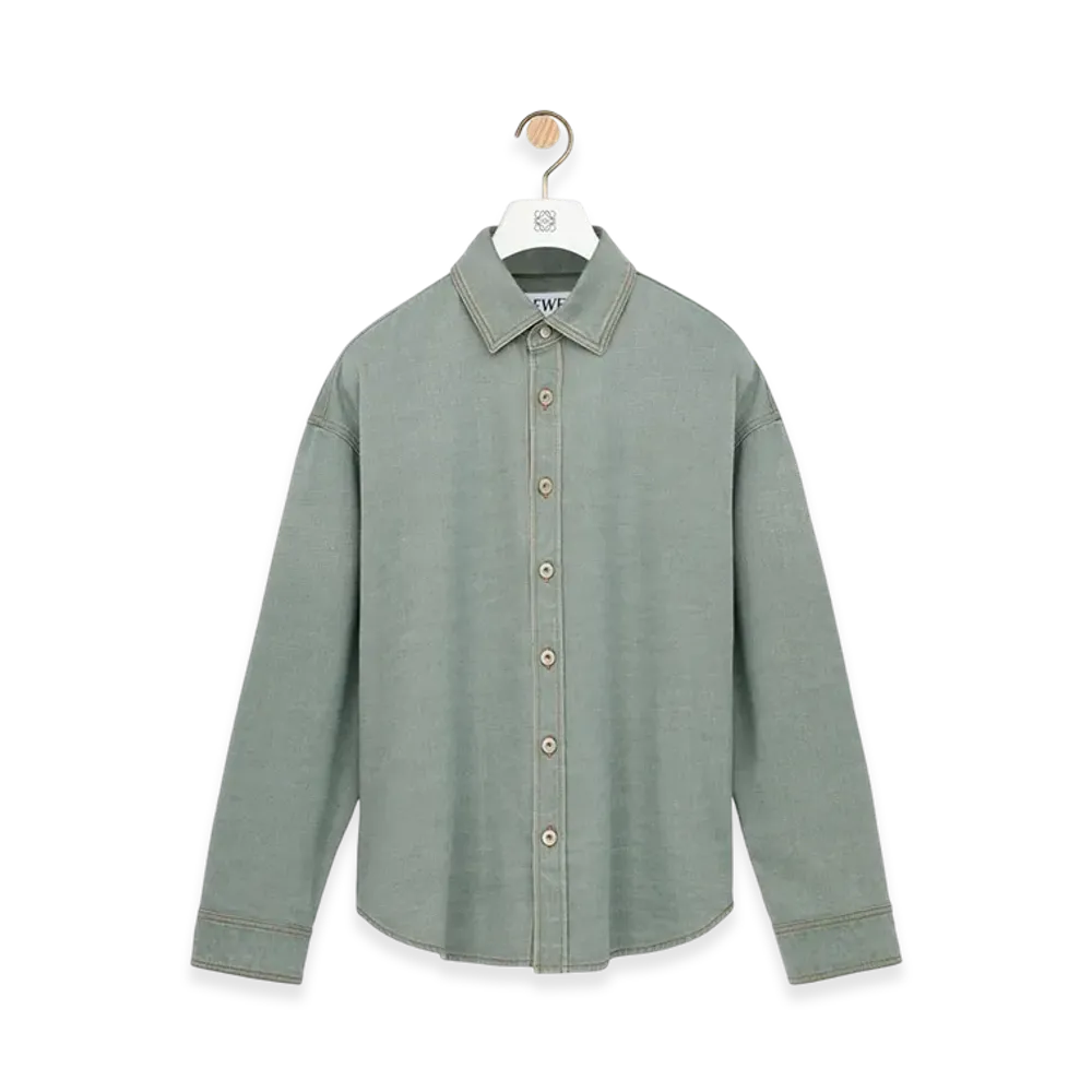 LOEWE Shirt "Khaki Green"