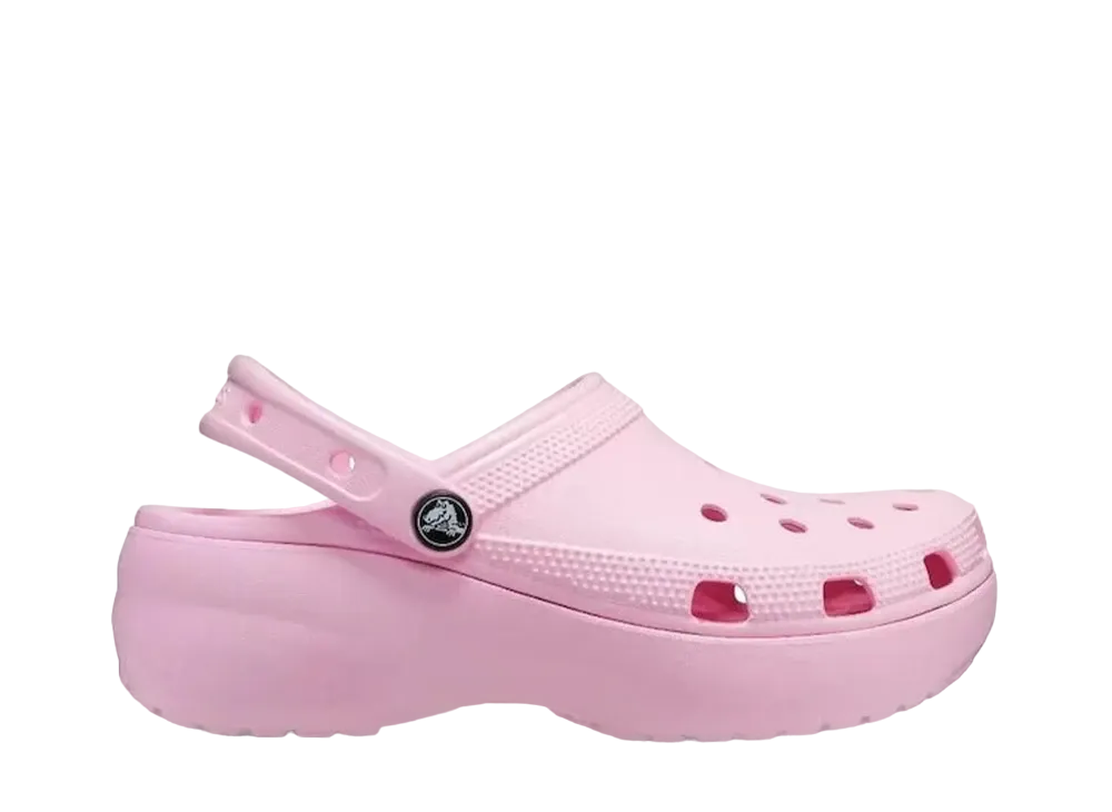 Crocs Women's Classic Platform Clog "Flamingo"