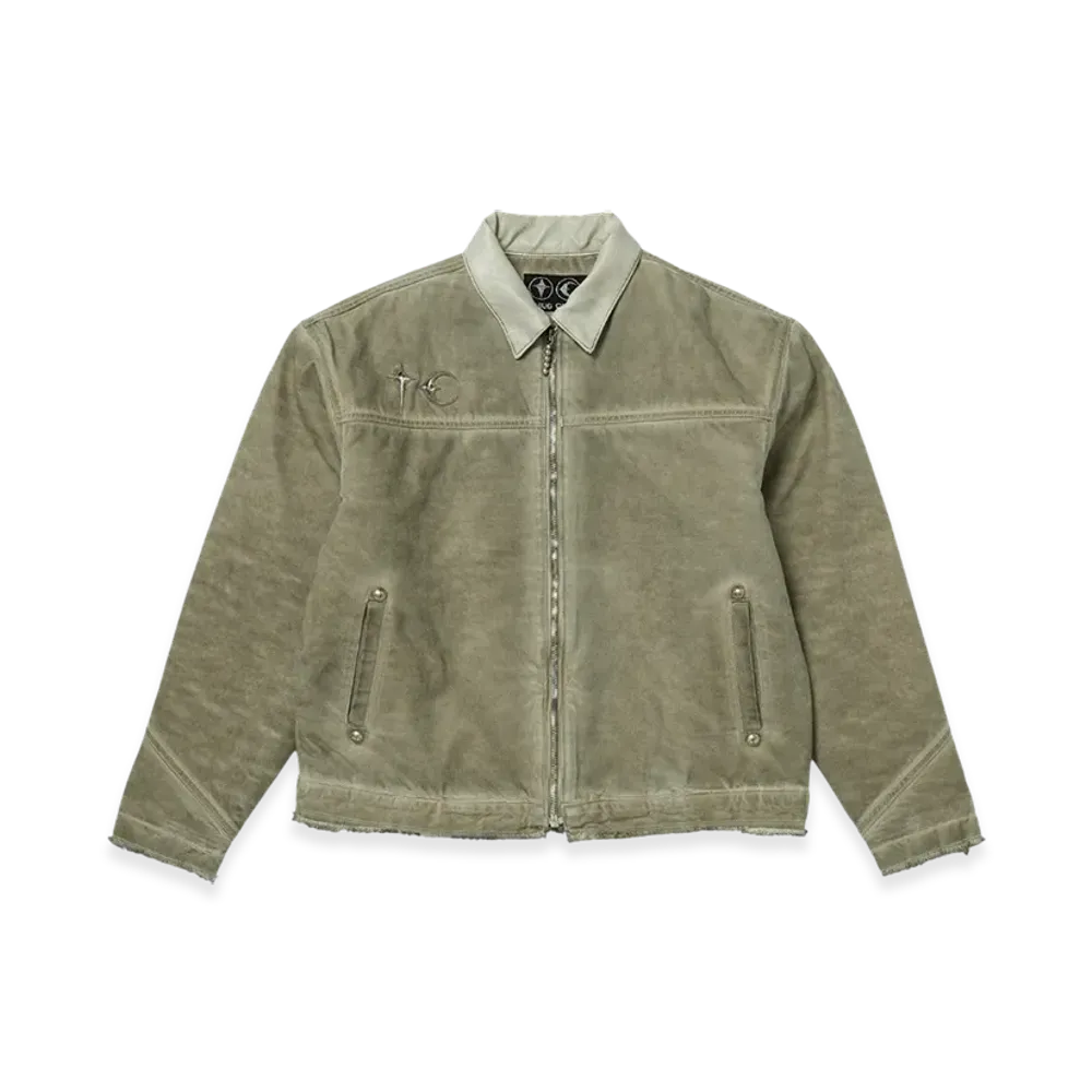 THUG CLUB TC Washed Work Jacket "Beige"