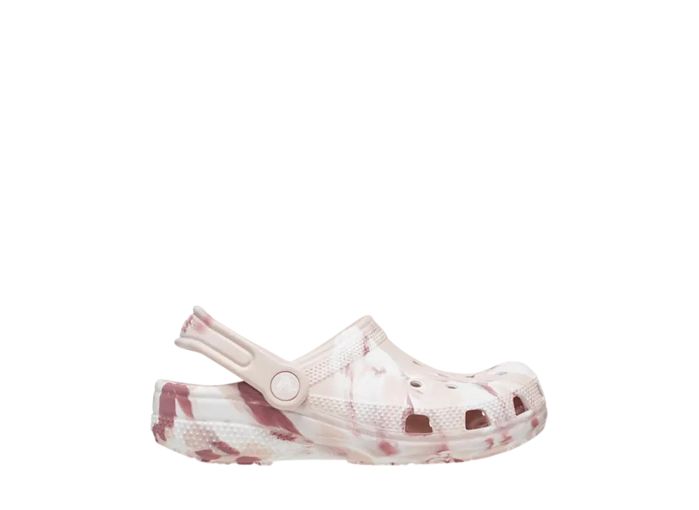 Crocs Little Kids Classic Marbled Clog "Quartz/Multi"