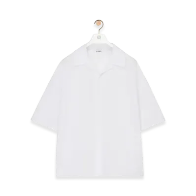 LOEWE Short-Sleeve Shirt "White"