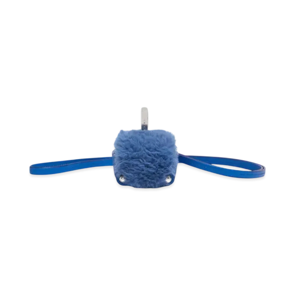 Marni Leather AirPods Case "Mazarine Blue"