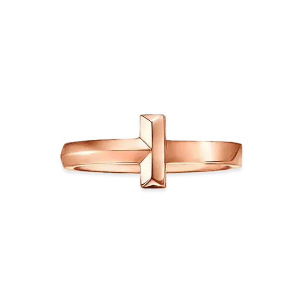 Tiffany & Co. Tiffany T T1 Ring 2.5mm 18K "Rose Gold"