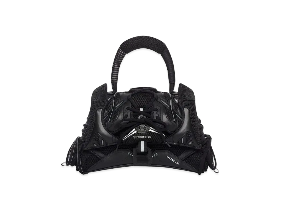 BALENCIAGA Women's Sneakerhead Small Top Handle Bag "Black"