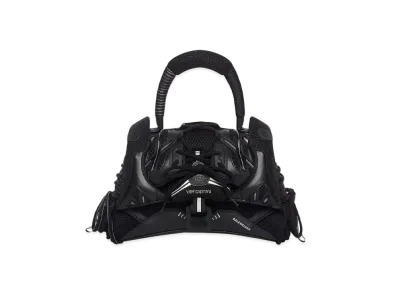 BALENCIAGA Women's Sneakerhead Small Top Handle Bag "Black"