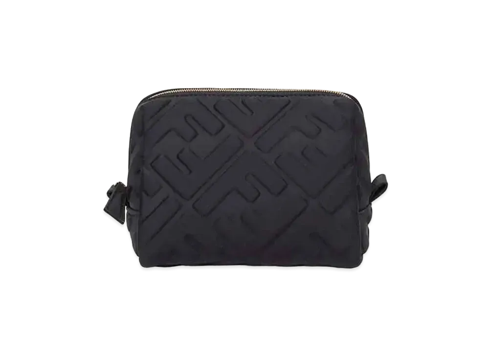 FENDI Beauty Poach Small Lycra Pouch "Black"