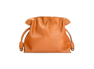 LOEWE Flamenco Clutch In Nappa Calfskin "Warm Desert"