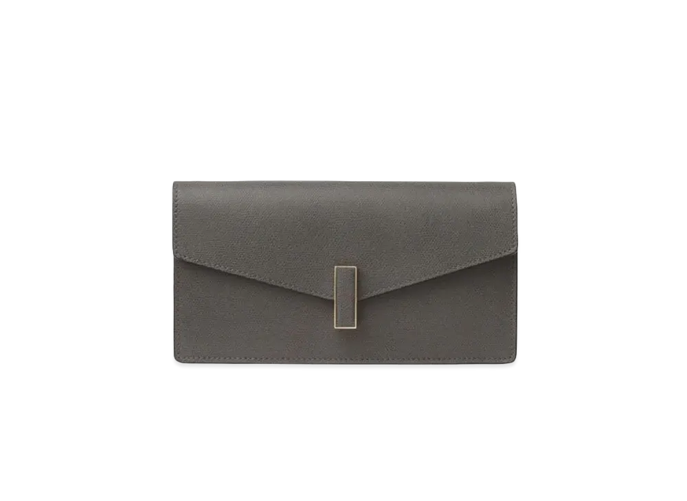 Valextra Iside Pochette "Dark Gray"