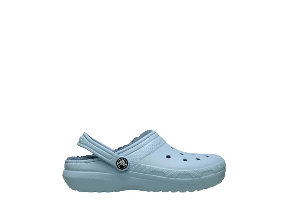 Crocs Little Kids Classic Lined Clog "Blue Calcite"