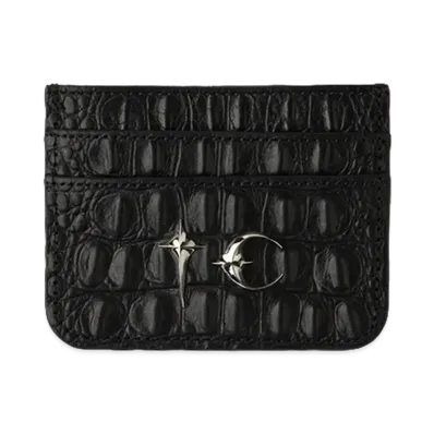 THUG CLUB TC Crocodile Card Holder "Black"