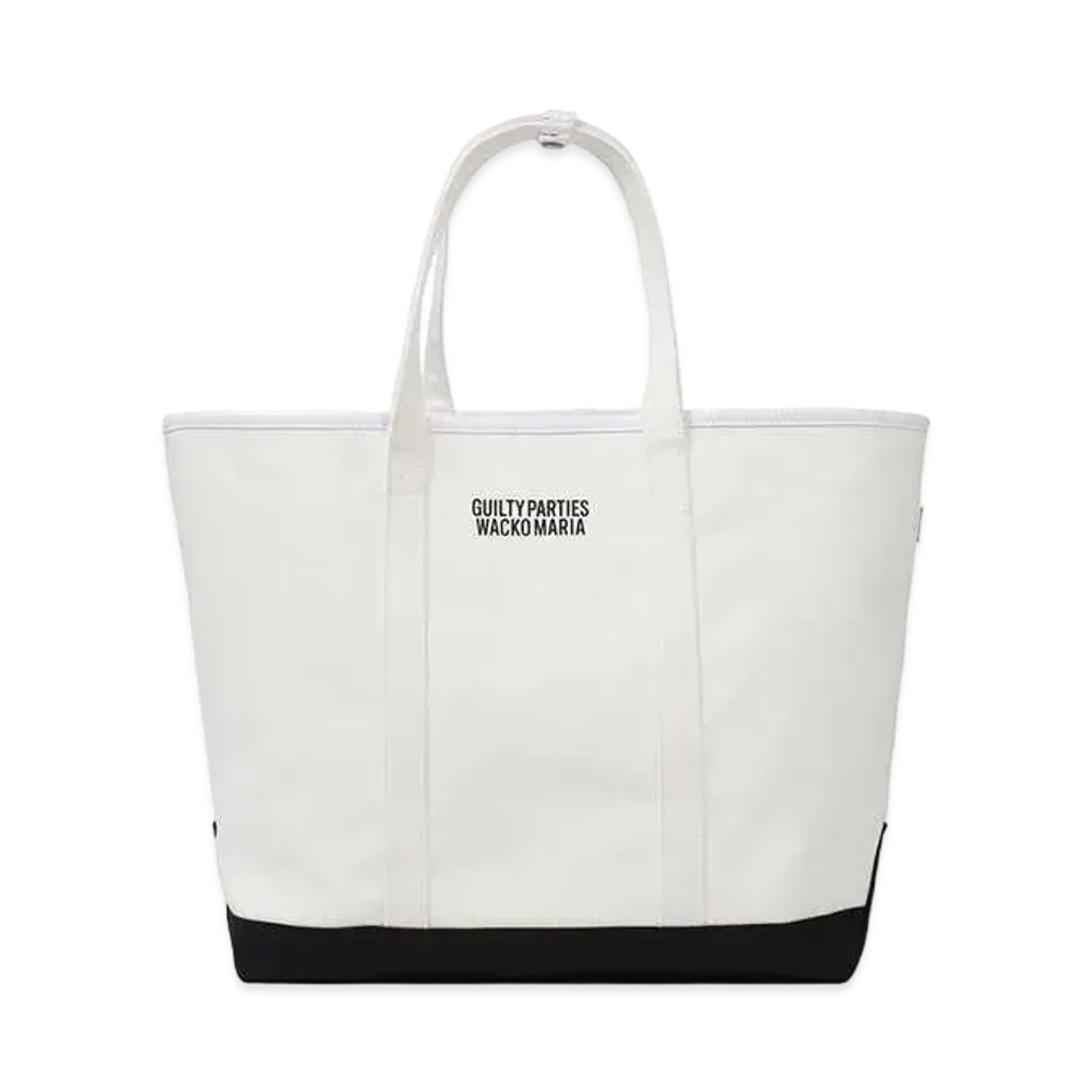 WACKO MARIA PORTER / Canvas Tote Bag "White"