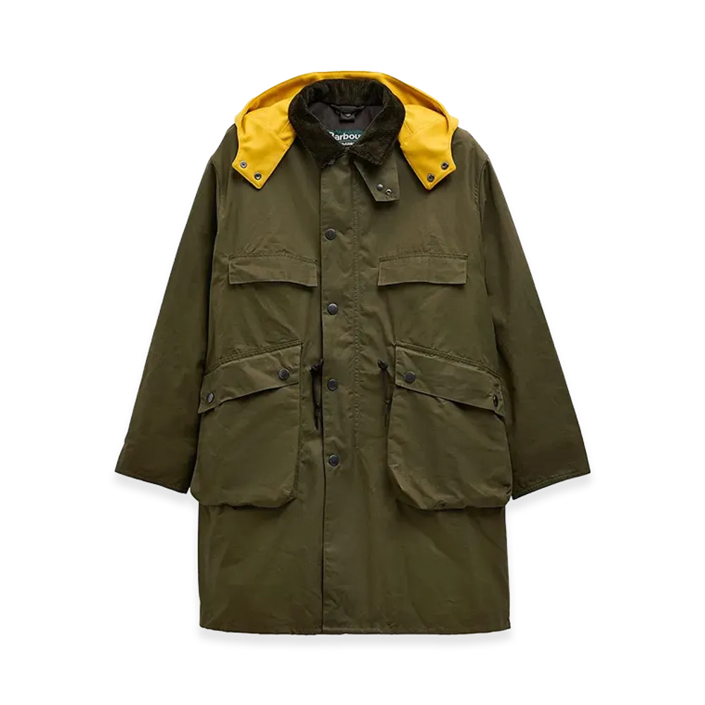 Barbour x KAPTAIN SUNSHINE Bedale Field Coat "Khaki"