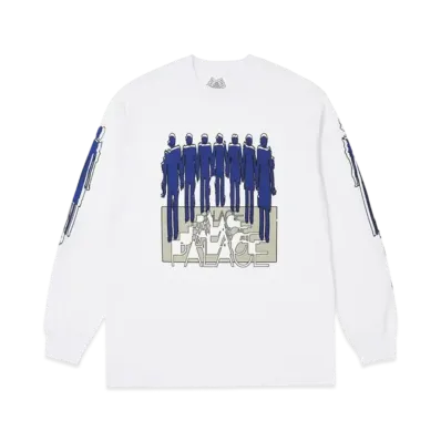 PALACE Repeater Longsleeve "White"