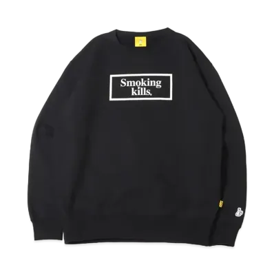 atmos x FR2 x Maison MIHARA YASUHIRO Crew Sweat "Black"