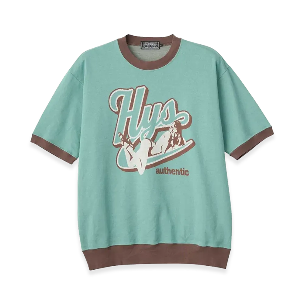 HYSTERIC GLAMOUR Authentic Jacquard Tee "Green"