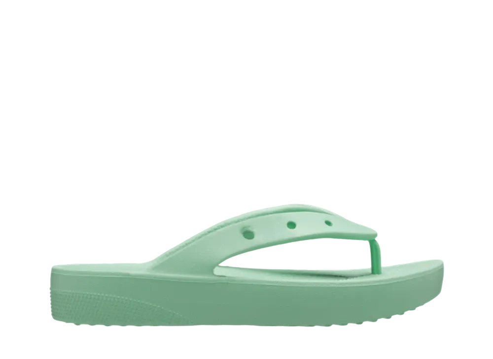 Crocs Women's Classic Platform Flip "Jade Stone"