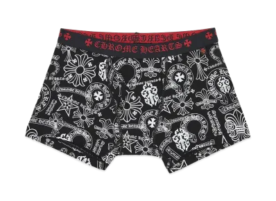 Chrome Hearts Boxer Brief Shorts "Black"