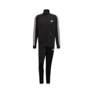 adidas Primegreen Essentials 3-Stripes Track Suit "Black/White"