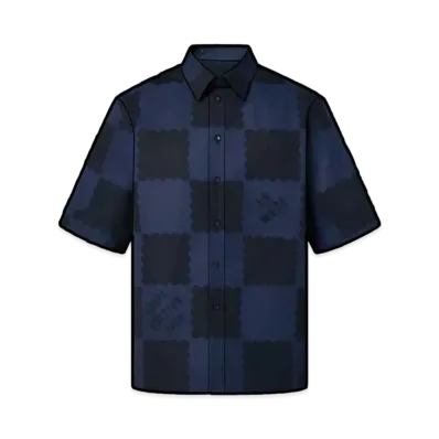 Louis Vuitton x NIGO DAMIER SS SHIRT "Navy"