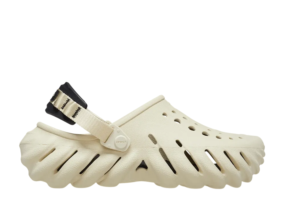 Crocs Echo Clog "Bone/Black"
