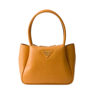 PRADA Small Leather Bag "Amber"