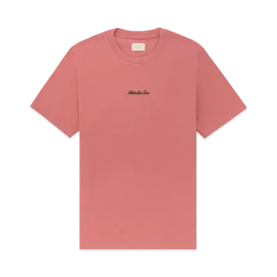 Aime Leon Dore Embroidered Logo Tee "Pink"