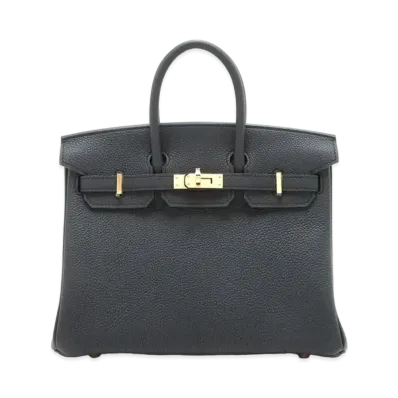 Hermes Birkin Togo "Noir/Gold"