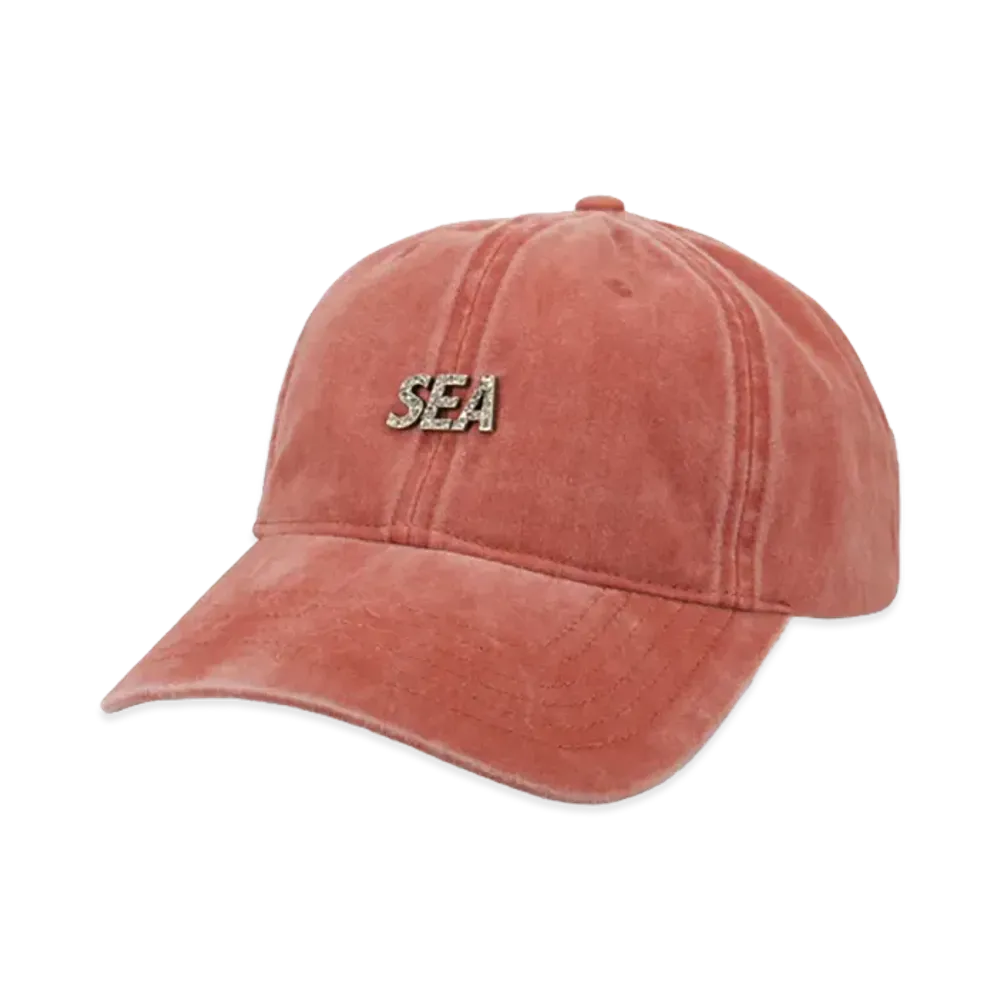 WIND AND SEA Metal Logo Cap "Dark Orange"