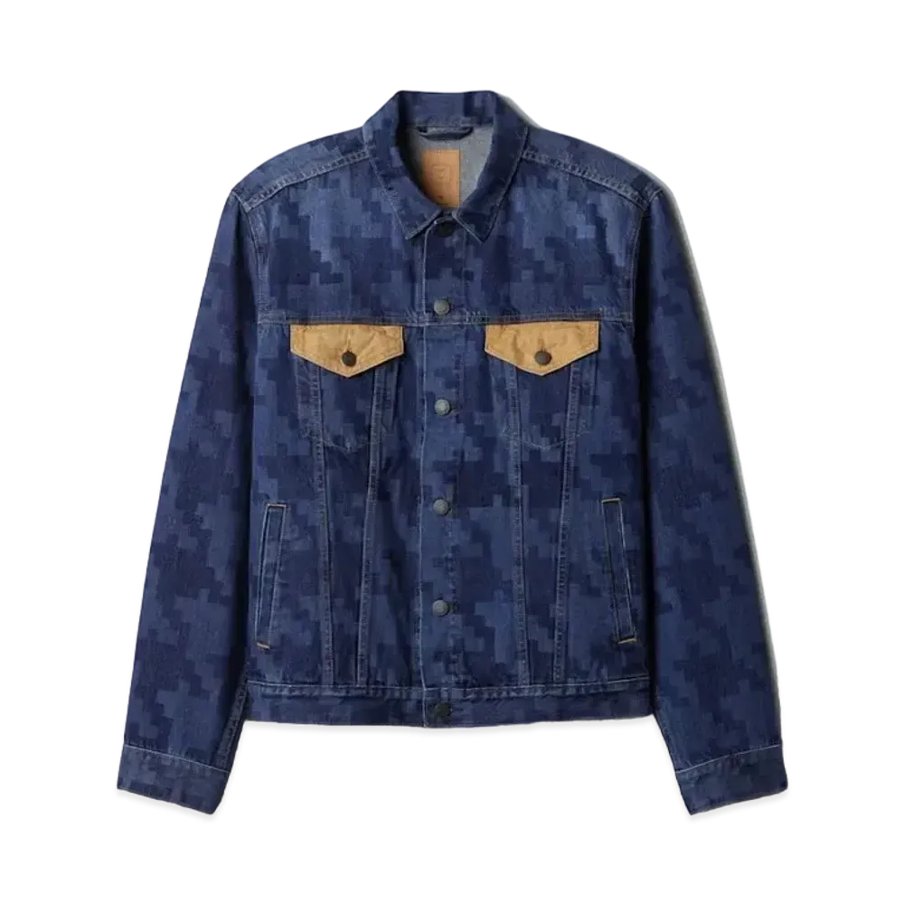 GAP DAP Organic Cotton Icon Denim Jacket "Dark Indigo"