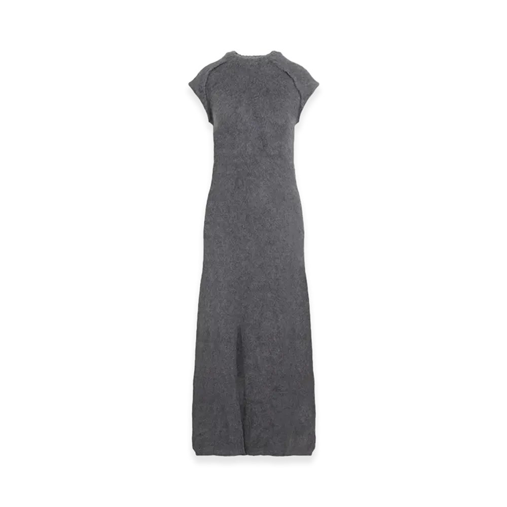Jil Sander Women's Knit Long Dress "Rainstorm"