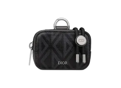 Dior D-Touch Horizontal Nano Pouch CD Diamond Canvas "Black"