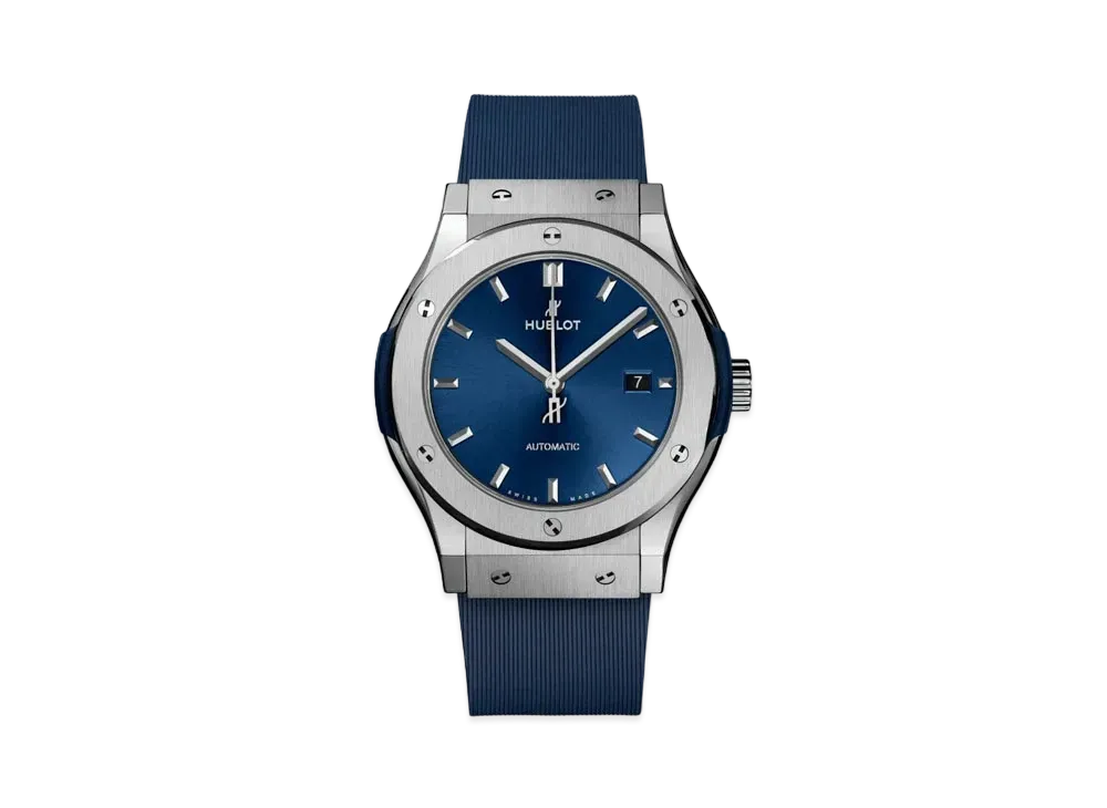 HUBLOT Classic Fusion Titanium Blue 42mm