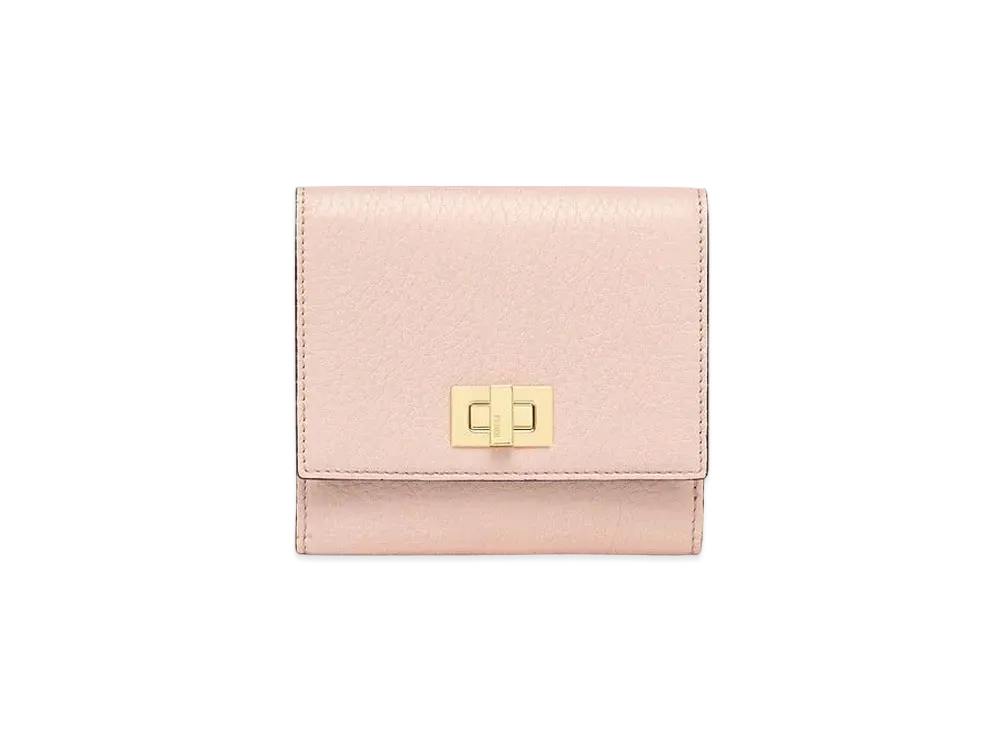 FENDI Leather Wallet "Pink"