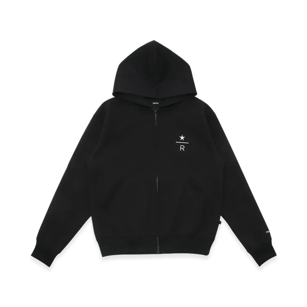STARBUCKS STAND x BEAMS Reserve Recovery Wear Full-Zip Hoodie "Black"