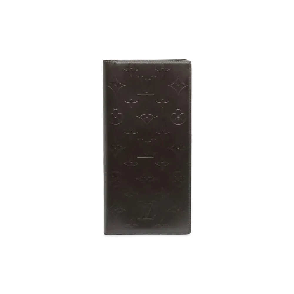 Louis Vuitton Double Wallet Monogram Glace "Cafe"