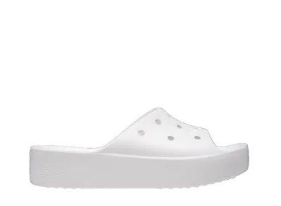 Crocs WMNS Classic Platform Slide "White"