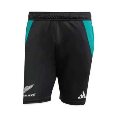 adidas All Blacks Gym Shorts "All Black/Pure Teal"