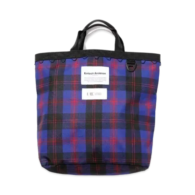 F/CE. Check Tote "Navy"