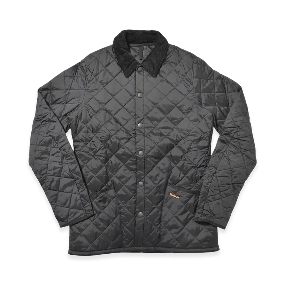 Barbour Heritage Liddesdale Quilt "Black"