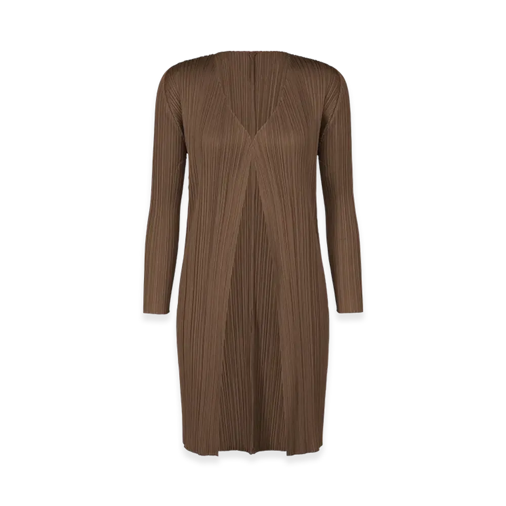 PLEATS PLEASE ISSEY MIYAKE New Colorful Basics 4 "Brown"