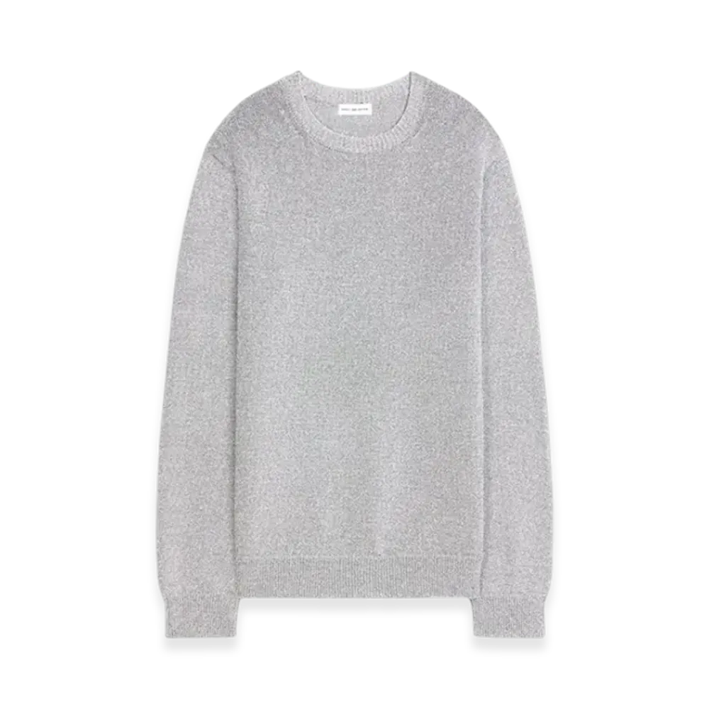 DRIES VAN NOTEN Metallic Sweater "Silver"