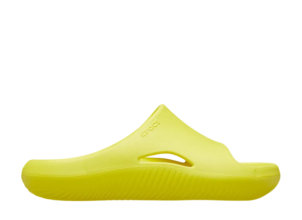 Crocs Mellow Recovery Slide "Cyber Yellow"