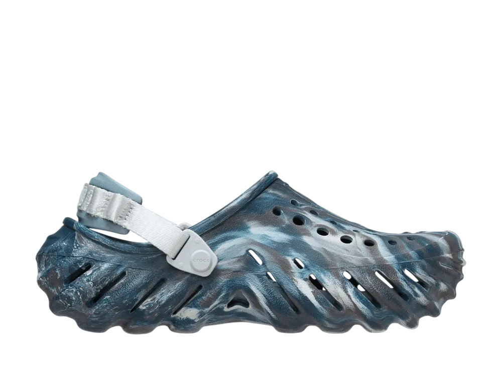 Crocs Echo Marbled Clog "Black Sand/Multi"