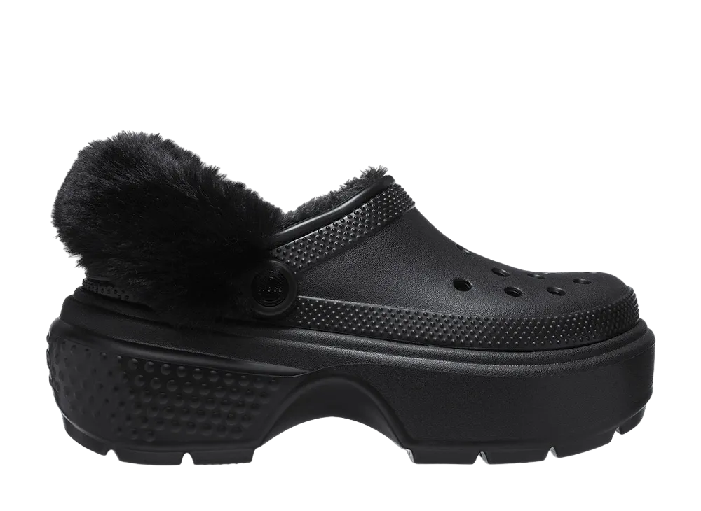 Crocs Stomp Lined Clog "Black"