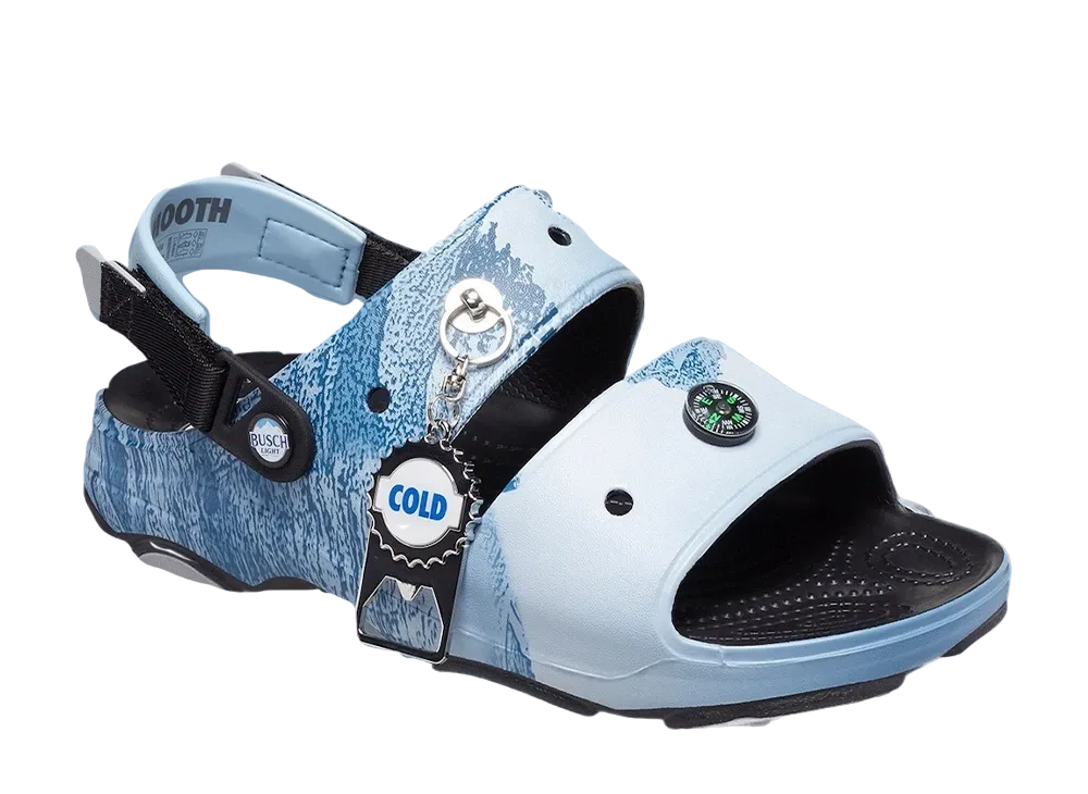 Busch Light x Crocs All-Terrain Sandal "Blue/Grey"