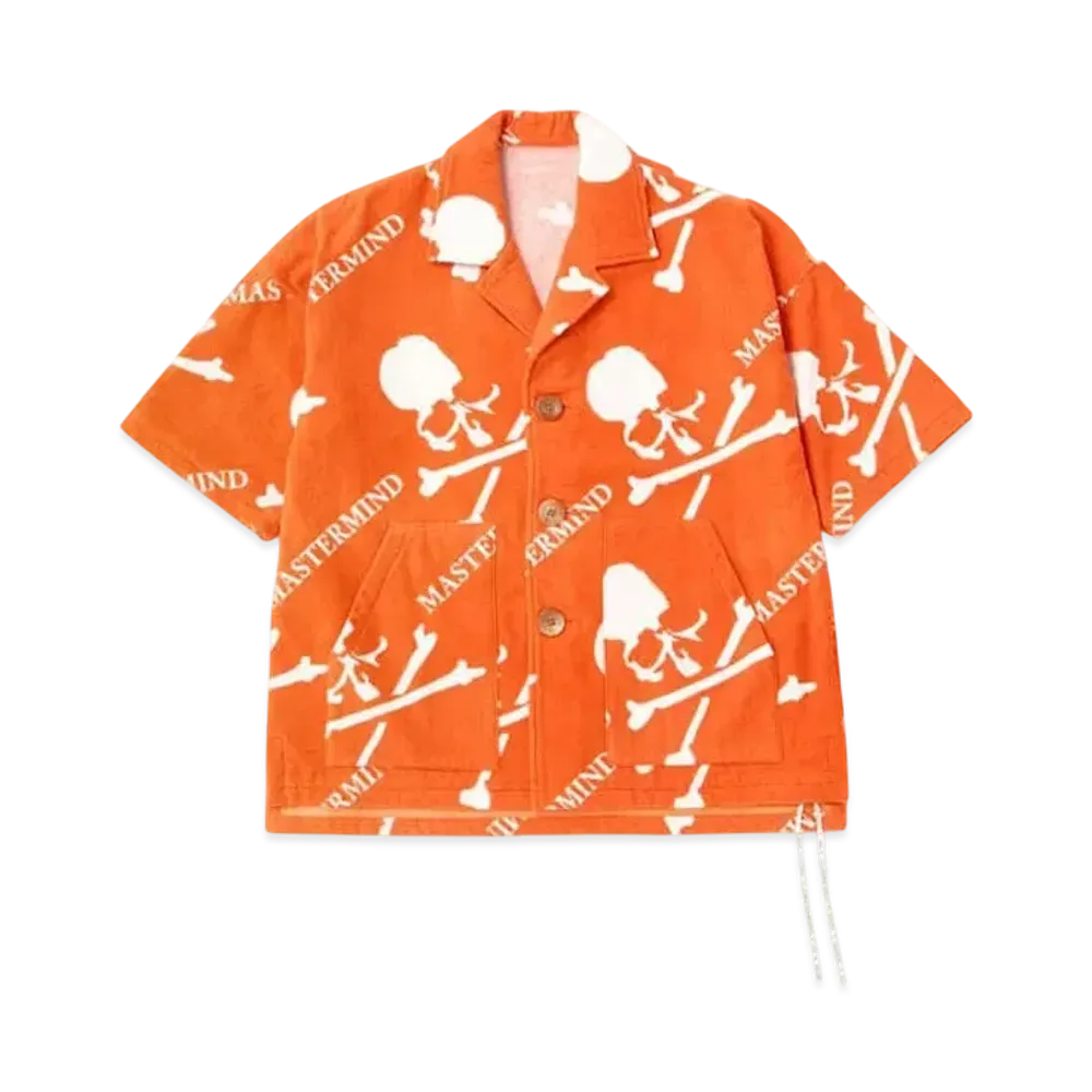 mastermind WORLD Organic Cotton SS Shirt "Orange"