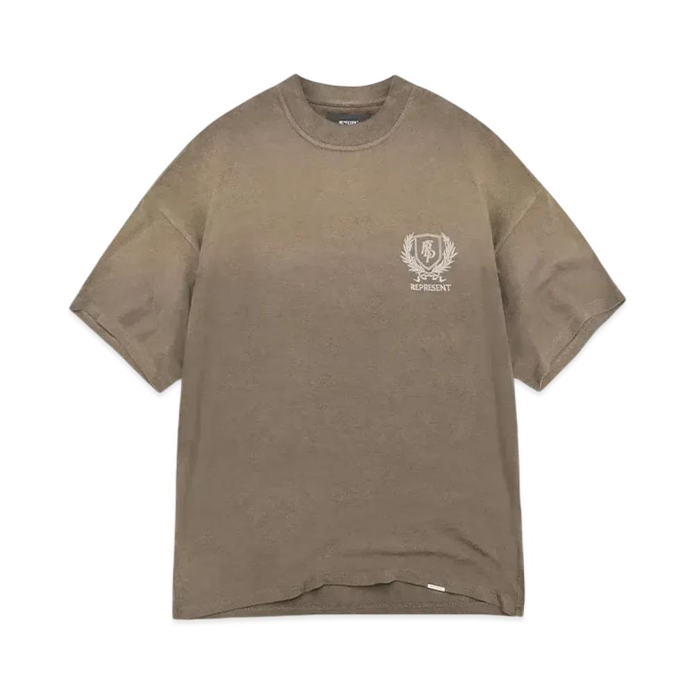 REPRESENT Crest T-Shirt "Dark Taupe"