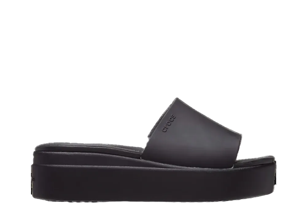 Crocs WMNS Brooklyn Slide Low Wedge "Black"