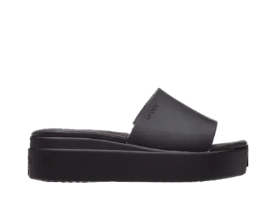 Crocs WMNS Brooklyn Slide Low Wedge "Black"